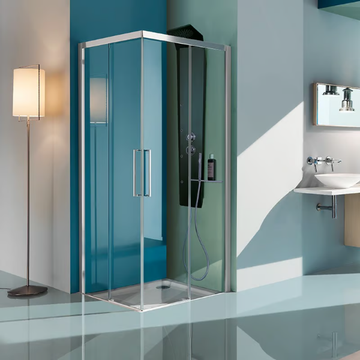 EUROPA SP - Corner shower cabin with sliding door by Samo - view 3