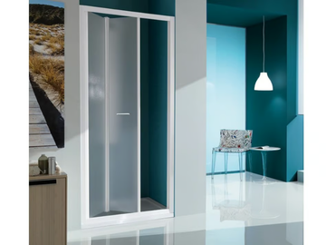EUROPA - Niche shower cabin with folding door by Samo - view 2