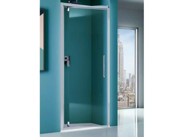EUROPA - Tempered glass shower cabin with hinged door by Samo - view 2