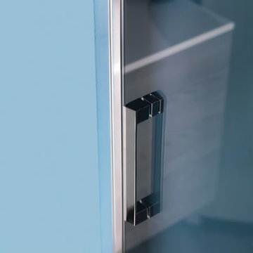 GRAND POLARIS - Niche rectangular shower cabin with hinged door by Samo - view 3