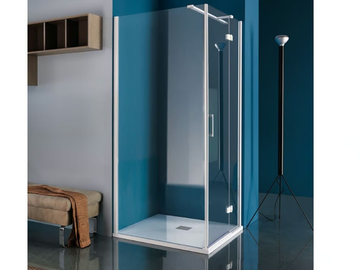 GRAND POLARIS - Rectangular shower cabin with hinged door by Samo - view 2