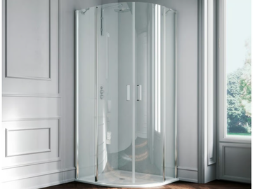 POLARIS - Corner semicircular tempered glass shower cabin by Samo - view 2