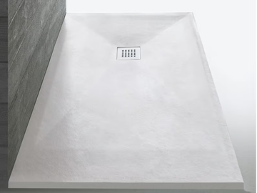 STONEFIT - White custom shower tray by Samo - view 3