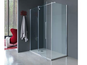 ZENITH - Corner shower cabin with hinged door by Samo - view 2