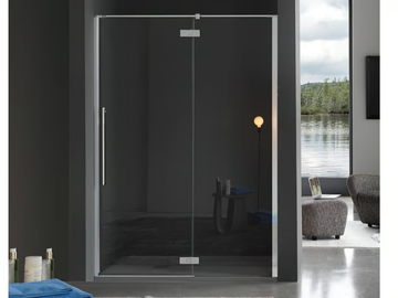 ZENITH - Rectangular tempered glass shower cabin with hinged door by Samo - view 2