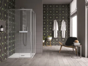 AMERICA QUATTRO - Corner shower cabin by Samo - view 2