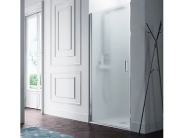 POLARIS - Niche tempered glass shower cabin with hinged door by Samo - view 2