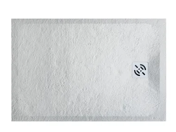 STONE - White stone shower tray by Samo - view 2