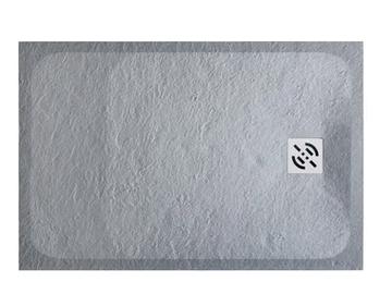 STONE - Gray stone shower tray by Samo - view 2