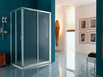 AMERICA - 2 places rectangular shower cabin with tray by Samo - view 2