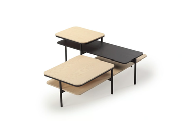 DUPLEX - Wooden side table by Sancal - view 3