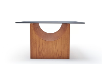 VESTIGE - Rectangular wood and glass coffee table by Sancal - view 3
