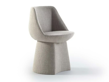 MAGNUM - Upholstered fabric easy chair by Sancal - view 2