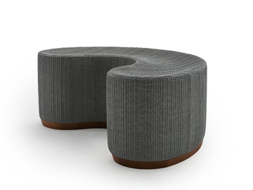 DIVIDUALS - Upholstered fabric bench by Sancal - view 2