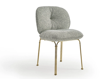 MULLIT - Upholstered fabric chair by Sancal - view 2