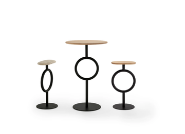 TOTEM - Steel and MDF high table by Sancal - view 3