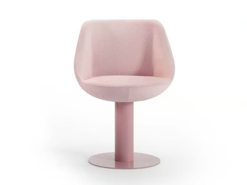 MAGNUM - Upholstered trestle-based fabric easy chair by Sancal - view 2