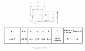 BASIC - Plastic toilet seat by Saniline - view 3