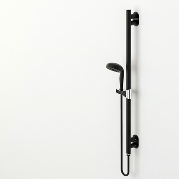 ELEGANCE - Shower wallbar with hand shower by Saniline - view 3
