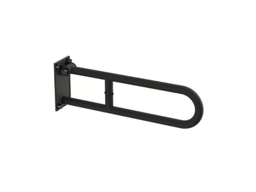 600-SF - U-shaped folding steel grab bar by Saniline - view 2
