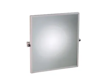 350N - Tilting rectangular framed mirror by Saniline - view 2