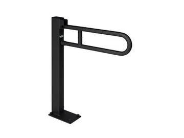 650-SF - U-shaped folding steel grab bar by Saniline - view 2