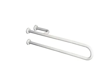 832-I - U-shaped fixed steel grab bar by Saniline - view 2