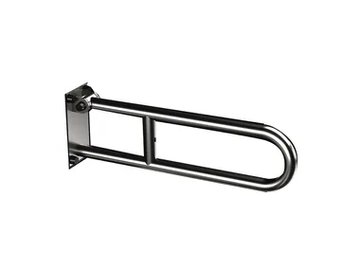 600N/830N-NX - U-shaped folding stainless steel grab bar by Saniline - view 2