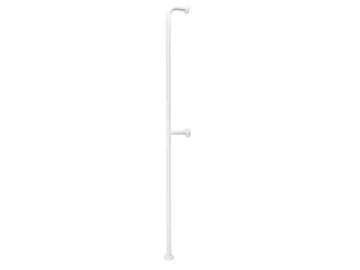 330-I - Vertical fixed steel grab bar by Saniline - view 2