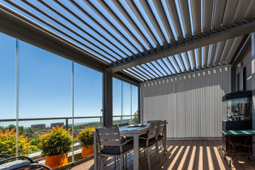 ASTRON - Sliding aluminium glass facade by Saxun - view 3
