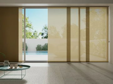 Fabric panel curtain - Fabric panel curtain by Saxun - view 2