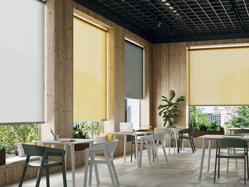 Roller blind - Sun protection fabric roller blind by Saxun - view 2