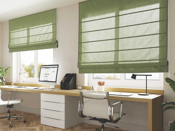 Roman blind - Fabric roman blind by Saxun - view 2