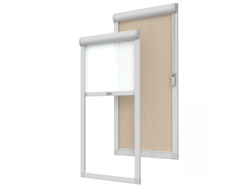 STOR GLASS AVANT - Integrated fabric roller blind by Saxun - view 3