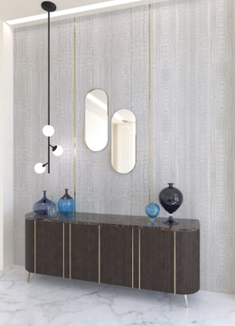 MOON - Oak sideboard with doors by Scandal - view 3