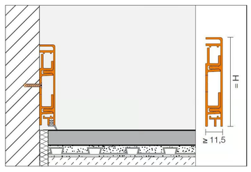 Schlüter®-DESIGNBASE-CQ - Aluminium skirting board by Schlüter-Systems - view 3
