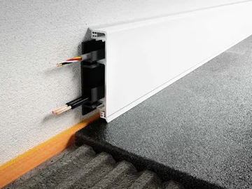 Schlüter®-DESIGNBASE-CQ - Aluminium skirting board by Schlüter-Systems - view 2