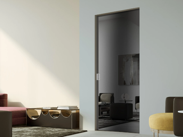 SLIDING MIRR - Glass door by Scrigno - view 2