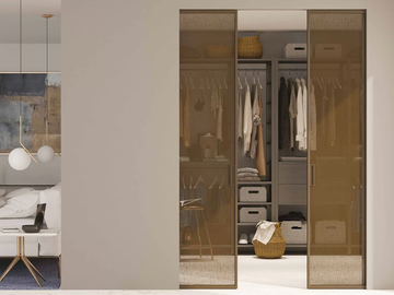 ACQUA FLUSH-WALL - Flush-fitting glass door by Scrigno - view 2