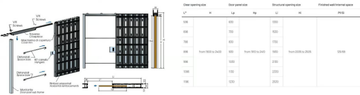 FLUSH-WALL SLIDING FIRE DOOR - Fire-rated door by Scrigno - view 3