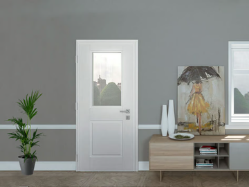 MIRAMARE - Glazed safety door by Scrigno - view 2