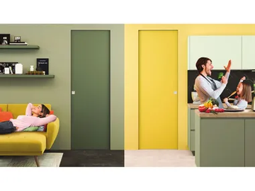 ACUSTICA SLIDING FLUSH-WALL - Flush-fitting acoustic door by Scrigno - view 2