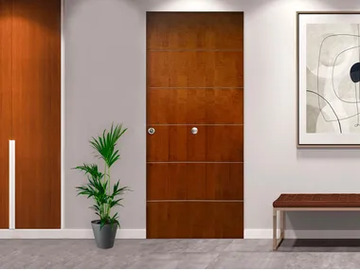 EX5 BULLET-PROOF FB4 - Fire-rated safety door by Scrigno - view 2