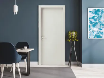 LACQUERED SWING DOORS WITH JAMBS - Hinged wooden door by Scrigno - view 2