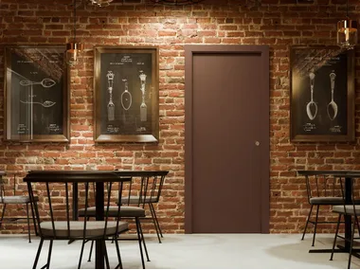 LACQUERED WITH JAMBS SLIDING DOOR - Wooden door by Scrigno - view 2