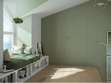 TRAPEZOIDALE - Flush-fitting hinged door by Scrigno - view 2