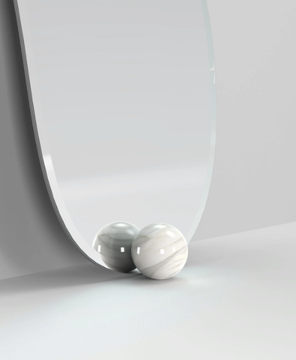 1931 - Freestanding mirror by Secolo - view 3
