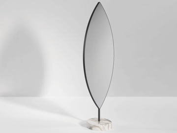 AGLAIA - Freestanding framed mirror by Secolo - view 2