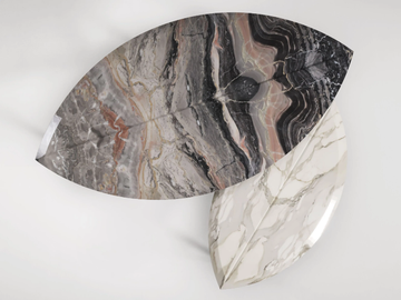 BOOK 1&2 - Marble coffee table by Secolo - view 3