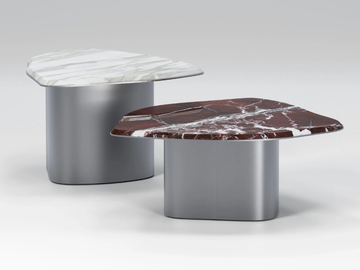 FRAGMENT - Low marble coffee table by Secolo - view 2